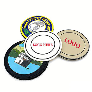 شعار مخصص مطبوع بالضغط الحراري على مطاط السيليكون شارة ملصق مزخرفة ثنائية وثلاثية الأبعاد رقعة PVC ناعمة للقبعات / الملابس - Product Image 1