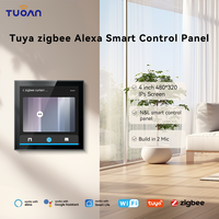Sistema de Control Central Zigbee Gateway de 4 Pulgadas para Hogar Inteligente 2026, Compatible con APP y Dispositivos