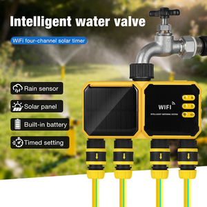<span class=keywords><strong>Controller</strong></span> Automatico per Irrigazione da Giardino con 4 Uscite, Wi-Fi e Pannello Solare in Plastica - Product Image 3