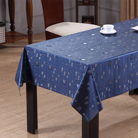 Nappe en PVC géométrique verte RNPT avec support tissé, imperméable, nettoyable, finition métallique pour table de cuisine