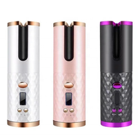 Bigoudis Cheveux Électrique Automatique Bigoudi Fer Lcd PTC Sécurité OEM. ODM. LOGO. Emballage Rouleau à friser Styler CE ROHS FCC