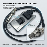 Sensor de NOx TB 24V SNS133B 5WK9 6733B para Sistema de Posttratamiento SCR de IVECO Eurocargo Citelis, 1 Año de Garantía