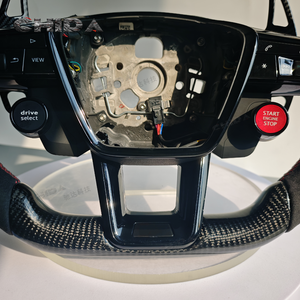 พวงมาลัยคาร์บอนไฟเบอร์เหมาะสำหรับ audis A3 S3 S4 S5 S6 R8 A7 <span class=keywords><strong>Q3</strong></span> Q7 A6L B8 B9 A7L A8 RS6 Q5 RS7 TT A4 A5 C7 <span class=keywords><strong>RS</strong></span> Q6 - Product Image 5