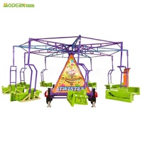 Manège Chaise Volante avec Remorque, Portable, pour Parc d'Attractions et Fête Foraine, à Vendre