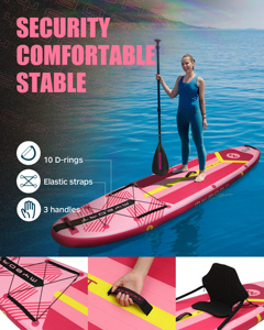 Tabla de Paddle Surf Inflable Personalizada en Oferta, Color a Elección, Material Drop Stitch, Modelo MY12/2 - Product Image 2