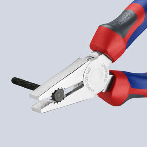 KNIPEX 03 05 140 Combination <b>Pliers</b> with Comfort Handles chrome plated 140 mm - Product Image 3