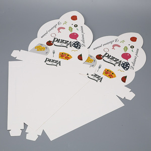 Fabricante personalizado <span class=keywords><strong>Pizza</strong></span> Slice Box Crepes Waffle Cono Embalaje Caja de papel <span class=keywords><strong>Pizza</strong></span> to <span class=keywords><strong>Go</strong></span> Embalaje Triángulo <span class=keywords><strong>Pizza</strong></span> Box - Product Image 5
