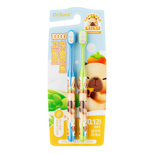 Cepillo de Dientes Dr.Baek con Cerdas Suaves de PBT de 0.12mm, Cuidado Bucal Premium, Diseño de Dibujos Animados para Adultos - Product Image 1