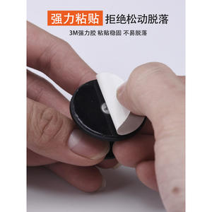 Poignées de porte en acier inoxydable autocollantes sans perçage pour armoires, tiroirs, placards, armoires à vin, portes en verre, portes coulissantes - Product Image 3