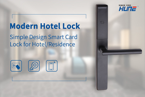 Serrure d'hôtel HUNE RFID électronique sans clé étanche serrure de porte d'hôtel système de gestion de verrouillage de carte à puce numérique - Product Image 4