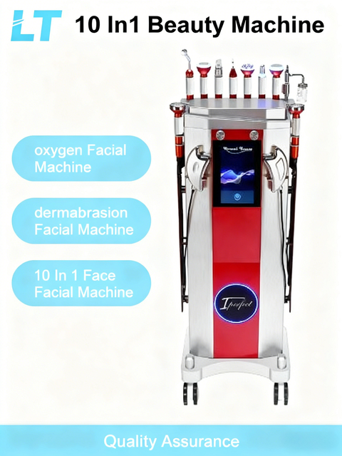 Litian Skin Tightening Wrinkle Remover Oxygen Jet Facial Beauty Machine with Commercial Use Portable Design