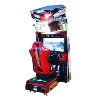 Machine de jeu de course automobile 3D, simulateur de course, simulateur de poste de conduite, machine de jeu vidéo d'arcade de course automobile
