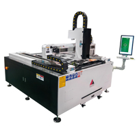 Kleines Präzisions-Faserlaserschneidegerät 6060 CNC-Laserschneider für Edelstahl, Kohlenstoffstahl, Messing, Hardware und Schmuck