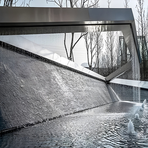 Fuente de <span class=keywords><strong>Cascada</strong></span> de Agua Fenlin Grand Water Curtain, una Característica Acuática Exterior Emblemática para Hoteles y Plazas de la Ciudad - Product Image 4
