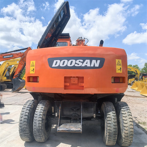 <b>Cheap</b> Sale Doosan Dh140w-7 15.1TON Used Hydraulic Wheel Excavator 2020 Model 0.6m <b>Bucket</b> 86KW Engine Powered - Product Image 3