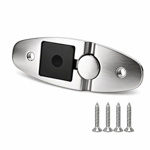 Charnière de pont en acier inoxydable 316 <span class=keywords><strong>pour</strong></span> cadre <span class=keywords><strong>Bimini</strong></span>, fixation latérale, base concave 81mm 92mm <span class=keywords><strong>pour</strong></span> Yacht, Ponton, <span class=keywords><strong>Voilier</strong></span> - Product Image 6