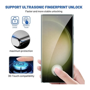 Protection d'écran en verre trempé HD <span class=keywords><strong>ultra</strong></span>-fin, dureté 9H, compatible avec les téléphones mobiles Samsung Galaxy <span class=keywords><strong>S21</strong></span> S22 S23 S24 <span class=keywords><strong>Ultra</strong></span> - Product Image 4