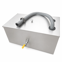 Interceptor de Grasa Subterráneo SUS304 para Eliminación de Grasa en Cocinas de Restaurantes