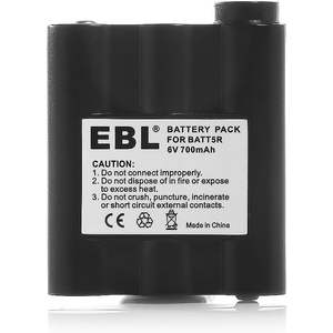 EBL BATT5R AVP7 替换充电式锂离子电池组 <span class=keywords><strong>2</strong></span> 件装 兼容 GXT1000 GXT1050 GXT850 GXT860 GXT900 - Product Image 5