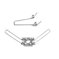 Clips à ressort en acier au carbone haute élasticité pour downlight LED, pinces à ressort de torsion pour spots encastrés, panneaux lumineux, 7 lb