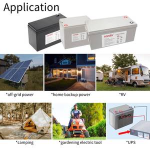Ronda Custom Solar Rechargeable <strong>Lipo</strong> Lfp Lifep04 <strong>Battery</strong> Packs BMS <strong>12V</strong> 12.8V 24V 25.6Volt 50Ah 100Ah 200Ah Lithium Ion Packs - Product Image 3