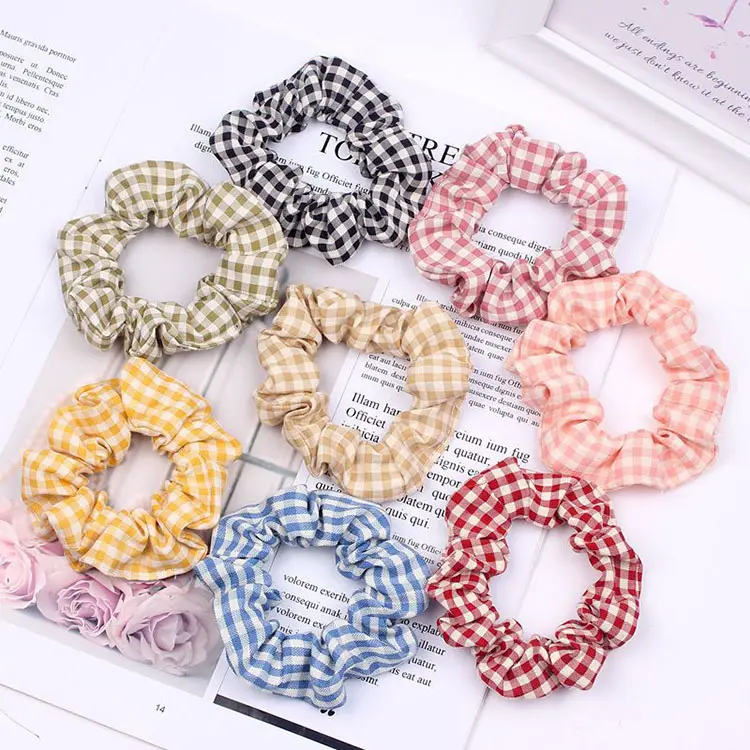 8 Color 2020 New Arrival Elastic Hair Band Hair Accessory Scrunchies