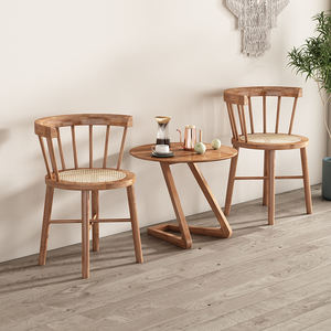 Solid <b>Teak</b> Luxury Modern <b>Dining</b> Armchairs-Durable Eco-Friendly Weatherproof for Year-Round Outdoor Use - Product Image 3