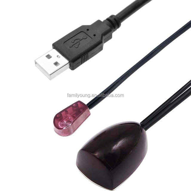 USB Adapter Infrared IR Remote Extender Repeater Receiver Transmitter Applies to All Remote Control Devices