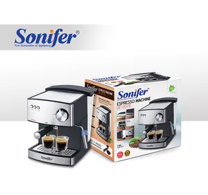 Sonifer SF-3528 Professional Home 15 Bar Automatic Electric Cappuccino Making Coffee Espresso Machine