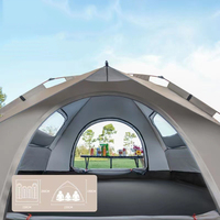 Carpa Extensible para Exteriores, para Aventuras, de 2-3 Personas, Amplio Espacio, de Una Habitación, Diseño de Apertura Rápida Automática, Venta al Por Mayor