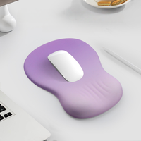 Protection de poignet ergonomique, coussinet de poignet en mousse à mémoire de forme, épaissi progressivement, antidérapant, pour souris d'ordinateur, vente en gros