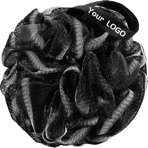 Soft Bath <strong>Shower</strong> <strong>Sponge</strong> Bath Customized logo Label 50g Mesh Exfoliating Scrubber Bath <strong>Sponge</strong> - Product Image 1