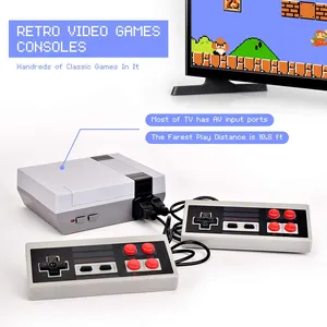 New Retro TV Game Console With Classic Built-in 620 High-definition Version