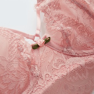 Lencería sexy <span class=keywords><strong>de</strong></span> exportación europea y americana, realza el busto, antideslizante, encaje transparente ultrafino francés - Product Image 4