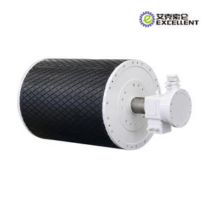 ดรัมไฟฟ้าแบบขับเคลื่อนโดยตรงด้วยแม่เหล็กถาวรแบบโรเตอร์ภายนอกสำหรับสายพานลำเลียงประสิทธิภาพสูง เหมาะสำหรับการส่งกำลังด้วยสายพาน - Product Image 3