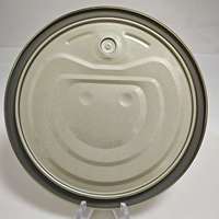 300 #   Capuchons métalliques en aluminium chromé TFS de 72,9 mm, dorés, à ouverture facile, pour l'emballage de viande