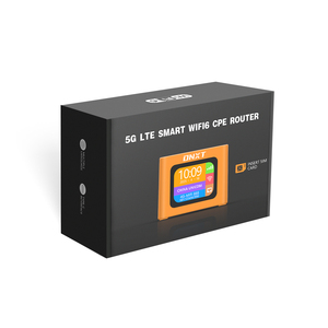 Routeur CPE <span class=keywords><strong>WiFi</strong></span> 6 4G LTE avec écran LCD couleur intelligent, modem sans fil 150 Mbps, point d'accès portable avec emplacement pour carte <span class=keywords><strong>SIM</strong></span> pour la maison et les voyages - Product Image 5