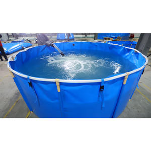 <span class=keywords><strong>Precio</strong></span> de fábrica, estanques de peces de PVC, piscina de acuario de plástico Flexible para granja de cría de peces de acuario - Product Image 1