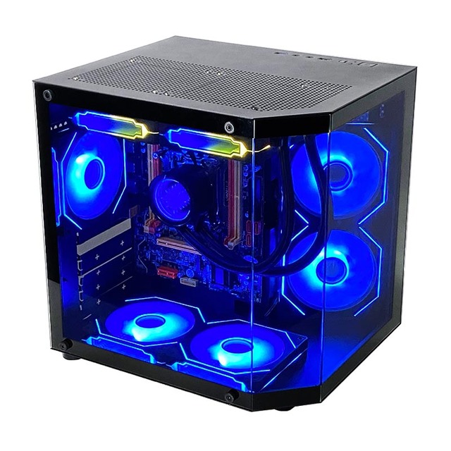 PCOOING New Fashion Case Pc  Hot Sale Desktop M-Atx  Pc Case High Quality 3.0 Usb  Case Pc Gaming Chassis
