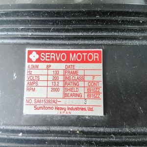 Motor SA615392A2 de 4.0kw para Máquina de Moldeo por Inyección - Product Image 3