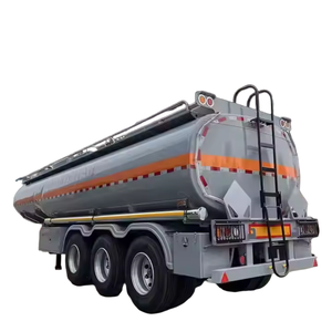 รถเทรลเลอร์ถังแก๊ส LPG Tri-axle รถพ่วงบรรทุกเชิงพาณิชย์พร้อมเรือบรรทุกน้ำมัน LPG - Product Image 4