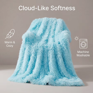 <span class=keywords><strong>Manta</strong></span> de Invierno de Terciopelo de Visón, Suave, Larga, de Doble Capa, Gruesa, Cálida, Estampada, Moderna y Personalizable - Product Image 1