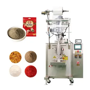 Harga Pabrik Otomatis Kecil Sachet Rempah-rempah Bubuk Merica Mengisi Kemasan Gula Garam Tongkat Mesin Kemasan untuk Dijual