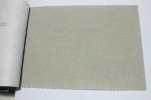 Revestimiento de paredes Beige Peel and Stick Papel tapiz autoadhesivo Superficie texturizada Tela Lino Papel de pared Revestimiento de paredes de vinilo - Product Image 2