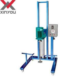 Homogeneizador DE ALTO cizallamiento neumático móvil de mezcla <span class=keywords><strong>a</strong></span> pequeñ<span class=keywords><strong>a</strong></span> escala de laboratorio - Product Image 5