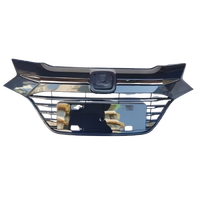 Systèmes de carrosserie automobile OEM 71121-T7J-H00 Grille avant en plastique noir chromé pour Honda Vezel 2015 2016 2017 2018 2019 RU1 RU5 RU6
