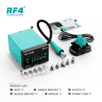 Station de soudage à air chaud RF4 RF-H3 avec affichage numérique pour réparation de téléphones, PCB, IC, BGA et dessoudage