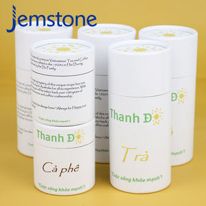 Custom Design Recyclable Food Grade Loose Tea <b>Chocolate</b> Capsule Kraft Cardboard Cylinder Packaging Box <b>Protein</b> <b>Powder</b> Paper Tube - Product Image 3