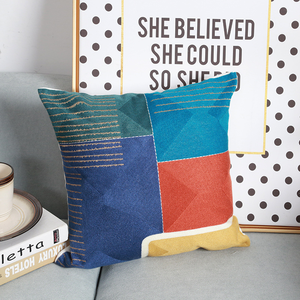 Bán Sỉ Vỏ Gối Ấn Độ Thêu Hình Học Gối Tựa Lưng Trang Trí Văn Phòng - Product Image 5