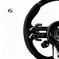 Volant de voiture rond en bois de rose de haute qualité pour Mercedes AMG GT CLA GLB 35 45 GLE W204 C63 W212 W218 W207 W172 W223